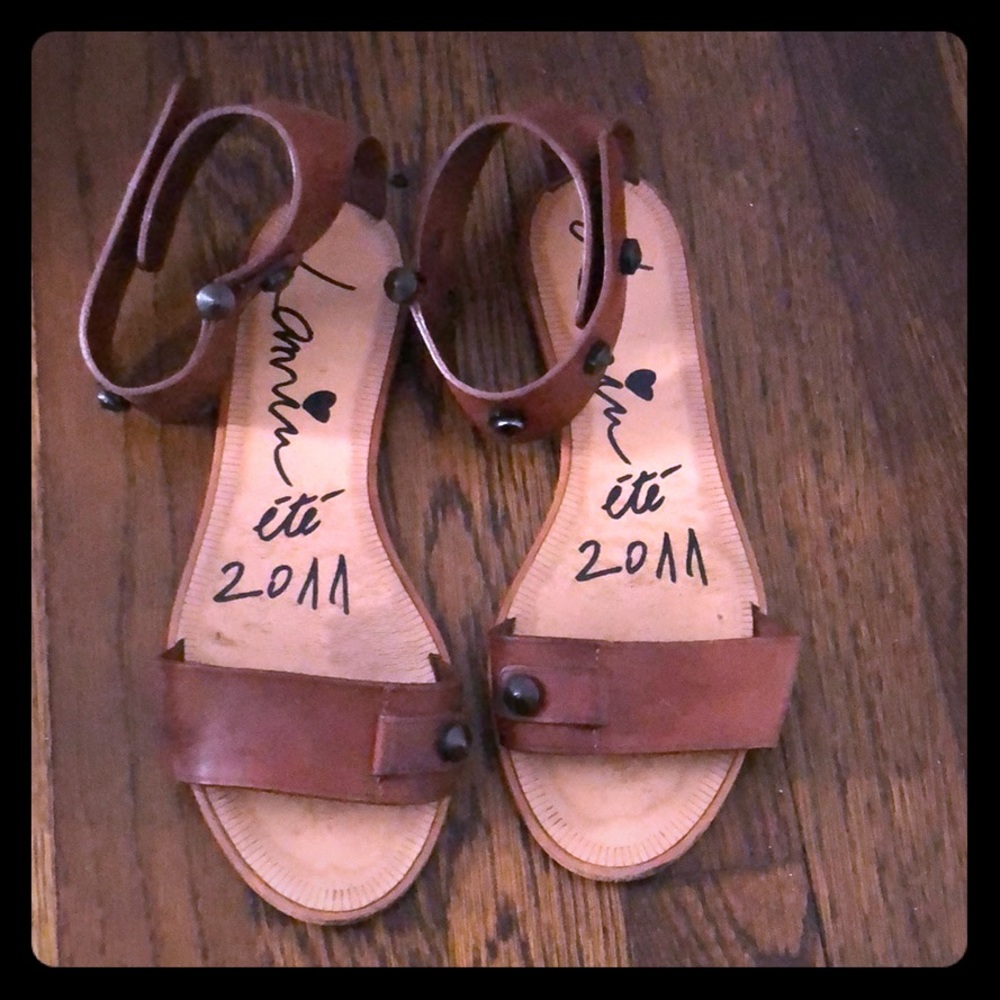 Lanvin in sandals